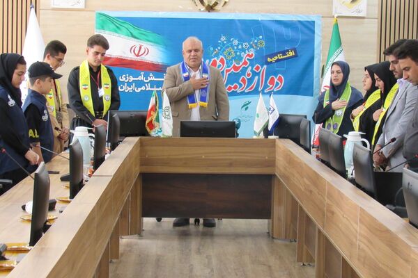 افتتاحیه آنلاین دوازدهمین دوره مجلس دانش‌آموزی در کردستان 
