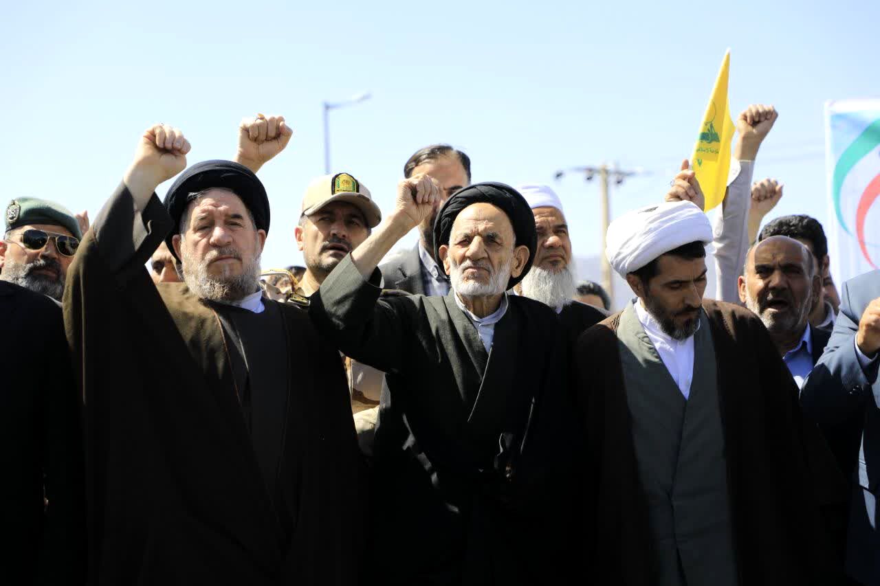 راهپیمایی روز قدس در خراسان جنوبی