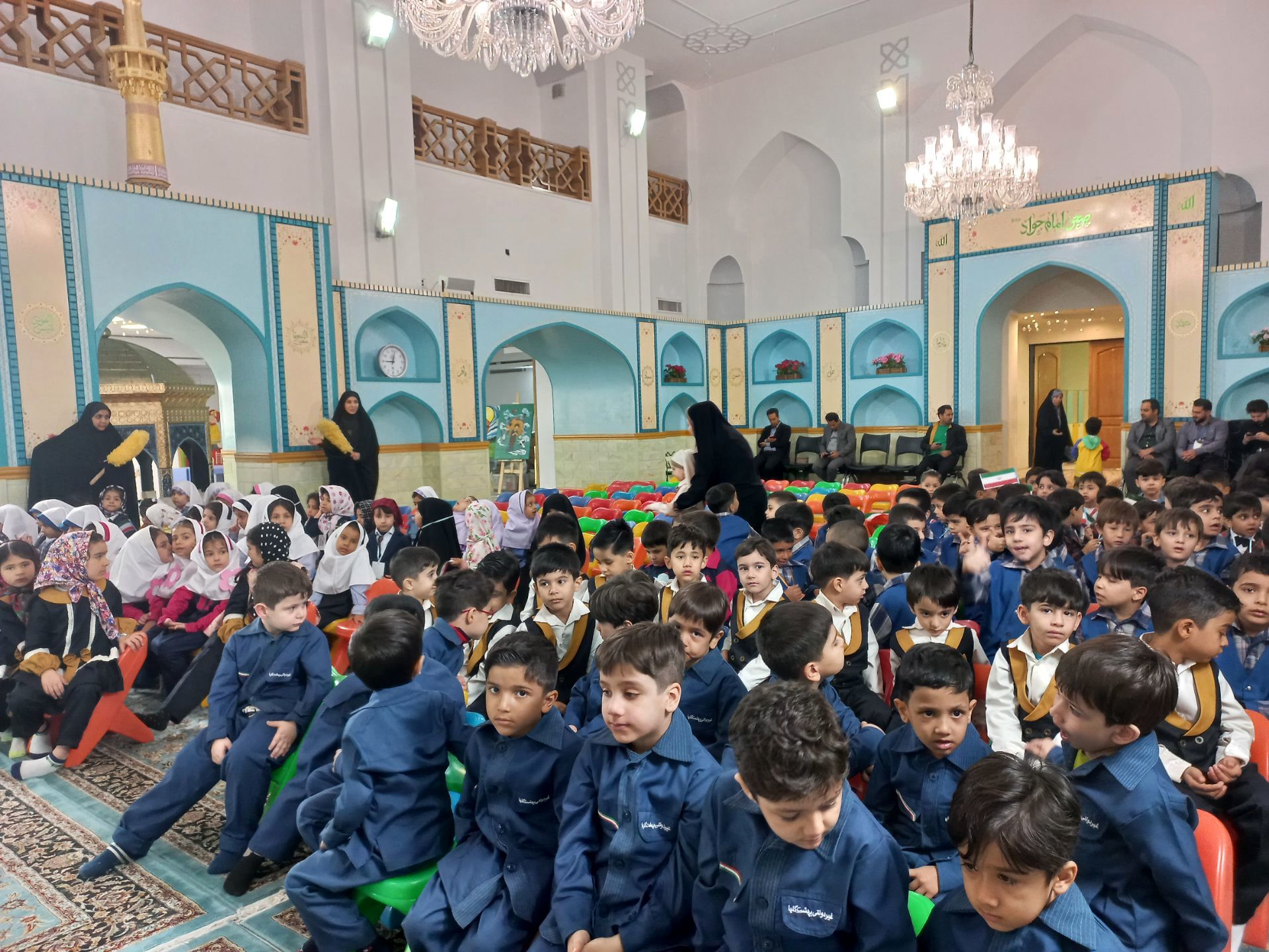 غنچه‌های کوچک، مهمان امام رضا (ع) در جشن آغاز پیش‌دبستانی