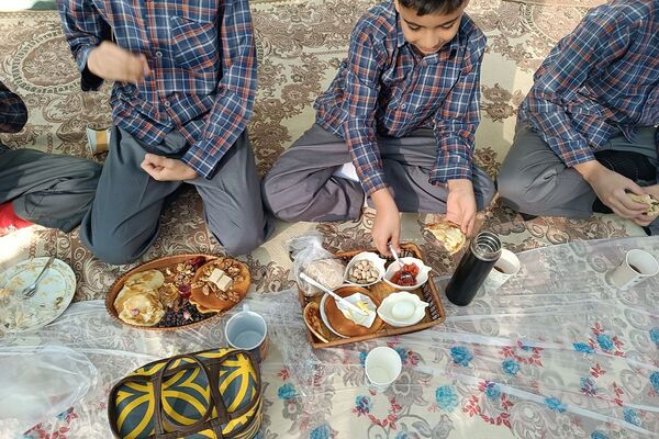 برگزاری صبحانه سلامت در دبستان علامه طباطبایی پیشوا
