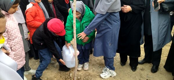 برگزاری مراسم روز درختکاری در شهرک وحدت شهرستان فردیس 