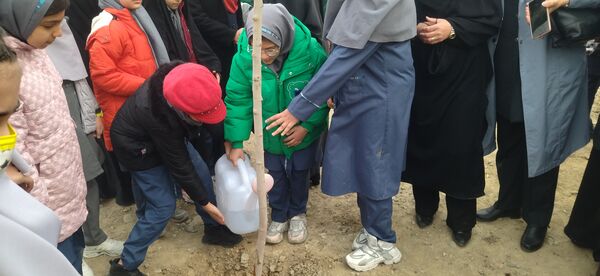 برگزاری مراسم روز درختکاری در شهرک وحدت شهرستان فردیس 