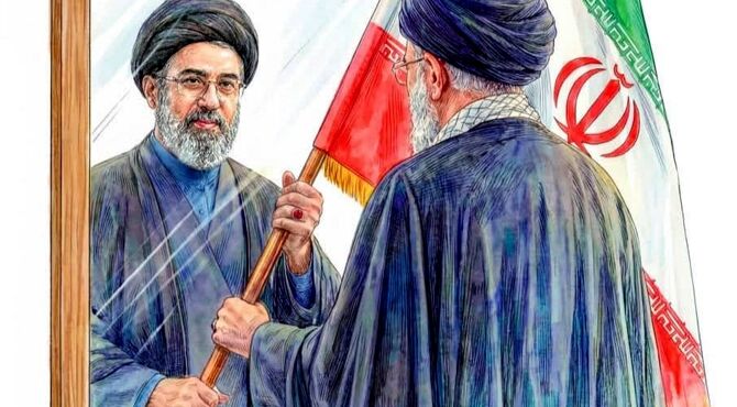 نور خدا عیان شد، خامنه‌ای جوان شد