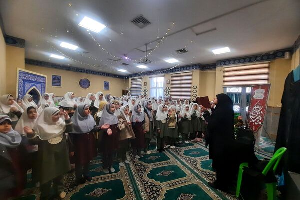 مراسم عزاداری وفات حضرت زینب (س) در ناحیه دو شهرری 