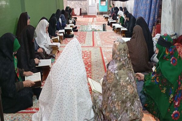 اعتکاف سه روز در بهشت در مسجد جامع شهر بار نیشابور 