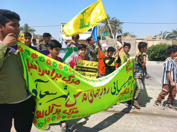 راهپیمایی روز قدس در تنگستان، شبانکاره، سعدآباد و بوشهر