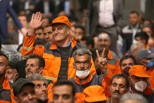 دیدار کارگران با رهبر معظم انقلاب