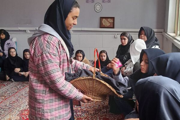 مراسم عزاداری بانوی کوثر در دبیرستان تربیت اسلامشهر