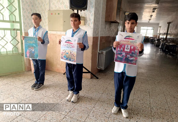 افتتاح اتاق بهداشت در مدرسه جیحون شهرستان خاتم