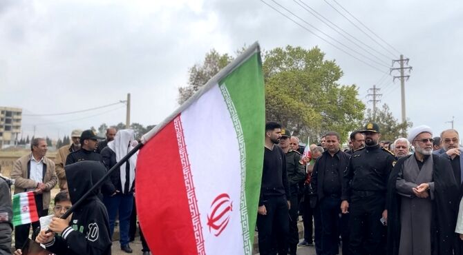 لبیک مردم زرقان به دعوت رهبری برای حضور در راهپیمای قدس 