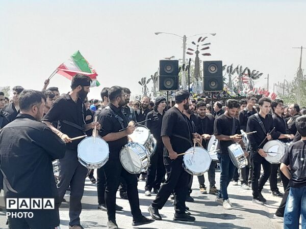 سوگواری مردم شهر جعفریه در  ۲۸ صفر 