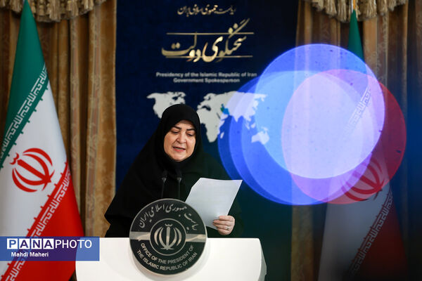 نشست خبری سخنگوی دولت