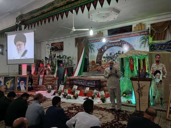 یادواره شهدا شهر کندر شهرستان خلیل‌آباد