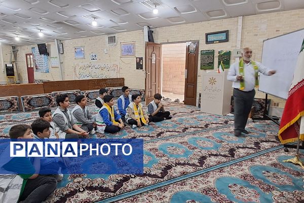 برگزاری پیش اردوی ملی دانش آموزان پیشتاز ناحیه دو شهرری 