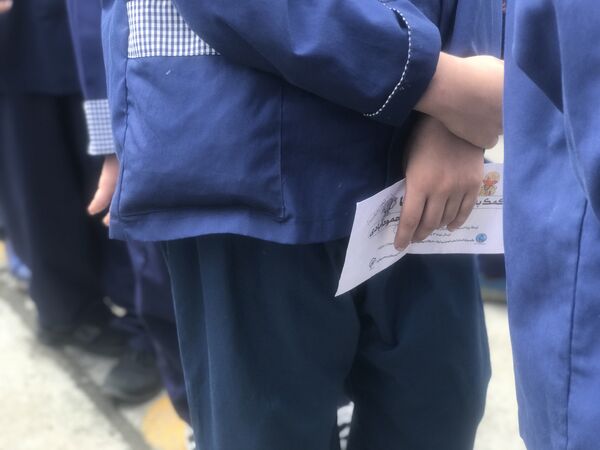 زنگ عاطفه‌ها در دبستان امیرصدرا روحی فرد پور محمودآباد 