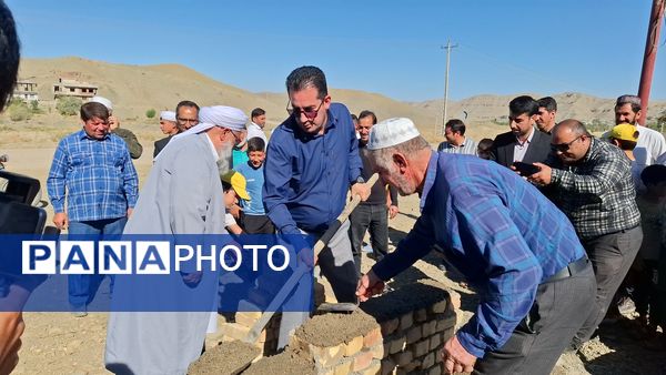 برگزاری آیین خشت گزاری طرح مدرسه اولیا 