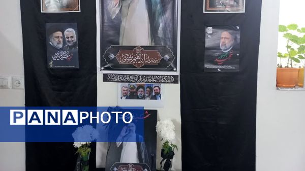 مراسم بزرگداشت شهید جمهور و هیات همراه در پایگاه بسیج زهرای اطهر مشهد