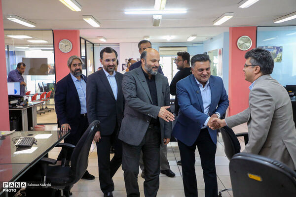 بازدید رئیس سازمان نوسازی، توسعه و تجهیز مدارس کشور از خبرگزاری پانا