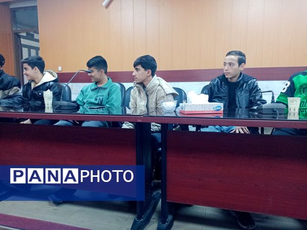 جلسه کمیته پشتیبانی بسیج دانش آموزی حوزه امام جعفر صادق علیه السلام