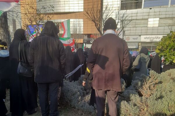 راهپیمایی و همبستگی مردم شهرستان پردیس در محکومیت اقدامات تروریستی