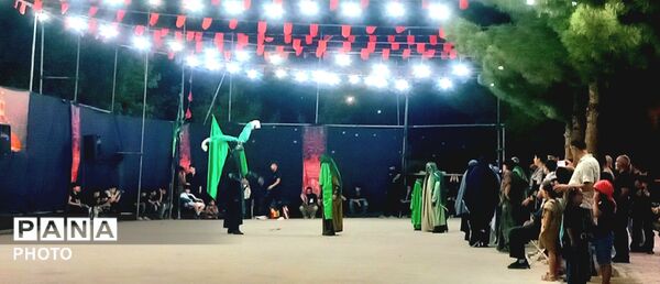 شهر جدید هشتگرد در سوگ هیئت عاشقان حسین (ع) 
