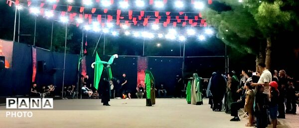 شهر جدید هشتگرد در سوگ هیئت عاشقان حسین (ع) 