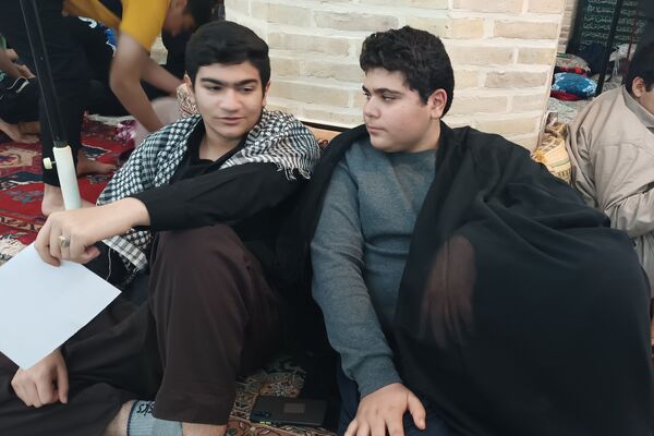 مراسم معنوی اعتکاف دانش‌آموزی(پسران) در مساجد کرمانشاه