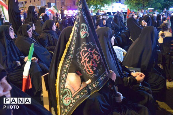 فارسان سیاه‌پوش محرم شد