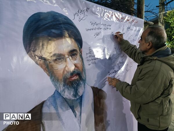 سفره افطاری خیابانی و تجمع منتقمین رهبر شهید در روستای ریحان‌آباد گلوگاه