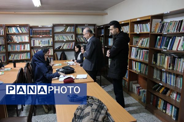 بازدید معاون پرورشی آموزش‌وپرورش ورامین از مدارس در هفته فرهنگی‌هنری «ماها»