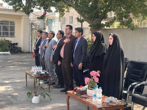 افتتاح زمین ورزشی تایل کورت در هنرستان عفت بجنورد