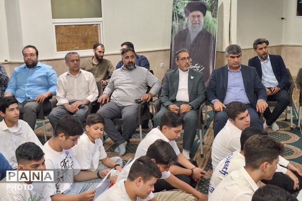 جشن بندگی دانش‌آموزان مدارس منطقه پردیس