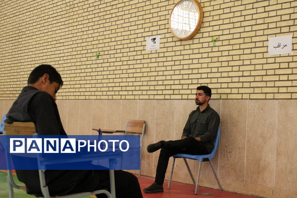  روند برگزاری امتحانات نهایی در شهرستان‌بن