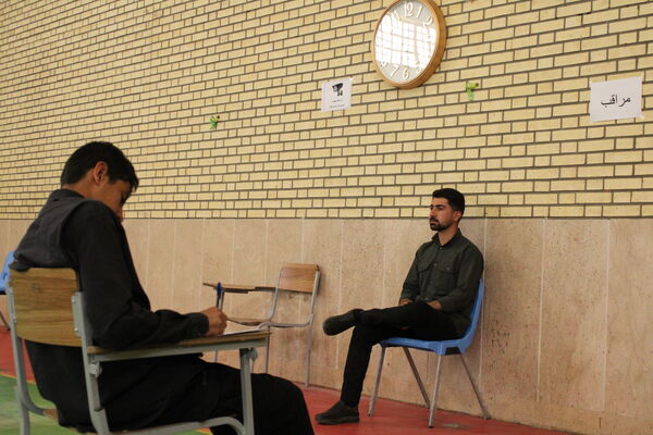  روند برگزاری امتحانات نهایی در شهرستان‌بن