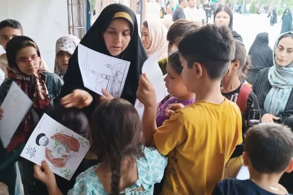 غرفه کودک امامزاده عمادالدین؛ پاتوقی برای خلاقیت کودکان و نوجوانان