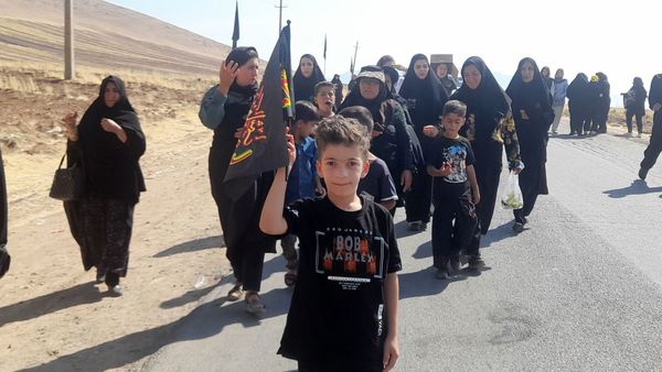 پیاده‌روی جاماندگان اربعین حسینی در نورآباد