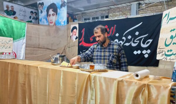 موکب مردمی سپهبد شهید حاج قاسم سلیمانی در خلیل آباد