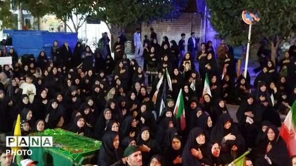 ششمین شب از مراسم عزاداری امام حسین در حسینیه امام خمینی(ره) 