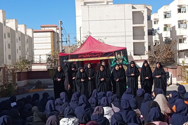 مراسم سوگواری شهادت صدیقه کبری حضرت فاطمه زهرا (س) در دبیرستان فرهیختگان۲ پردیس