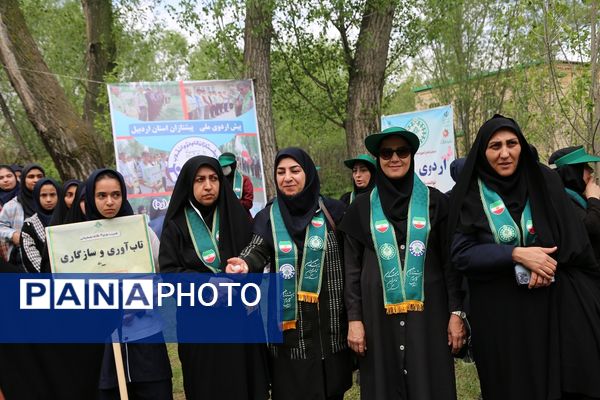 پیش اردوی ملی پیشتازان ویژه دختران در استان اردبیل