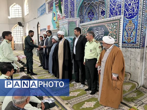 مراسم گرامیداشت هفته نیروی انتظامی در شهرستان سملقان