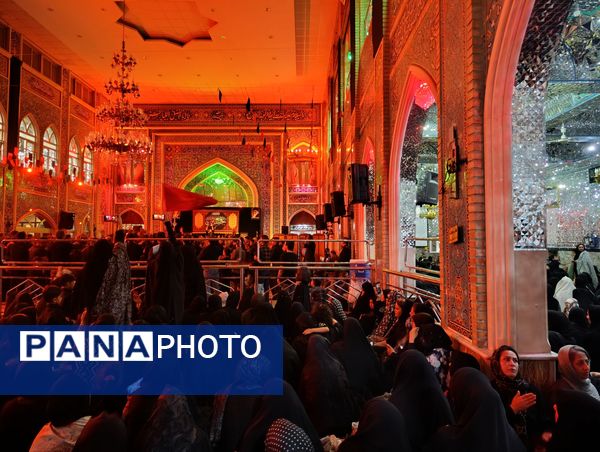 مراسم عزاداری امام حسین (ع) در شب تاسوعای حسینی 