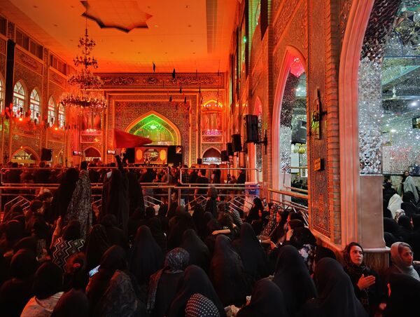 مراسم عزاداری امام حسین (ع) در شب تاسوعای حسینی 