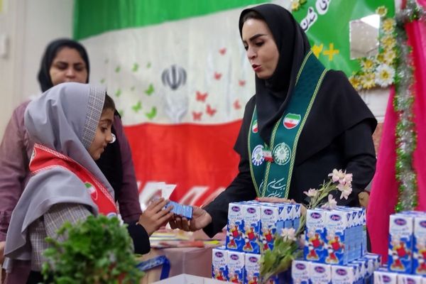 جشن نیمه شعبان در دبستان شهید آقچه‌‍‌لو رباط‌کریم