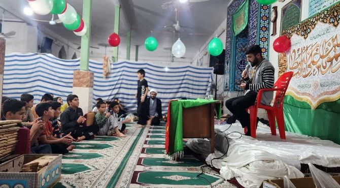 صحنه‌ شکوفایی معنویت نوجوانان در آیین اعتکاف