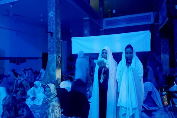آیین معنوی اعتکاف در مسجد جامع بومهن