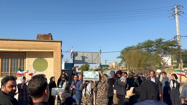 مراسم استقبال و تشییع پیکر پاک شهید گمنام در شهرستان دهلران 