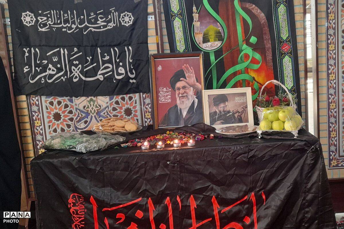 جلوه‌های عشق و دلدادگی در مصلی؛ حضور پرشور مردم غیور شهرستان قدس در سوگواری ایام فاطمیه
