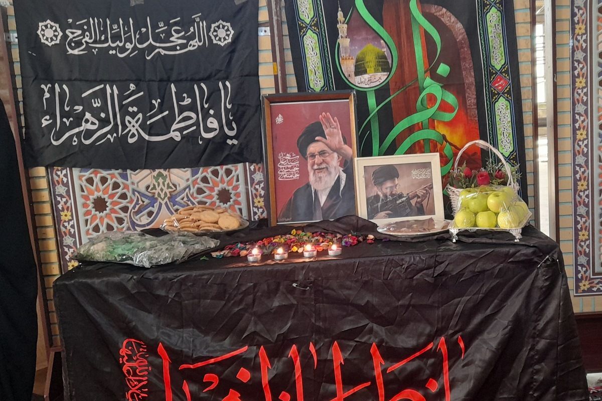 جلوه‌های عشق و دلدادگی در مصلی؛ حضور پرشور مردم غیور شهرستان قدس در سوگواری ایام فاطمیه