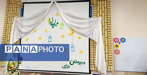 لحظات به یاد ماندنی افطار این‌بار در آموزشگاه فدک شهرستان بن 